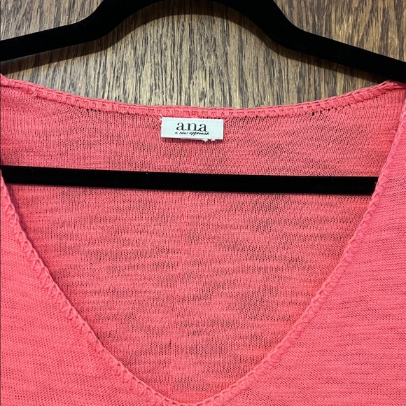 •A.N.A.• Long Sleeve V-Neck Top - Picture 2 of 5